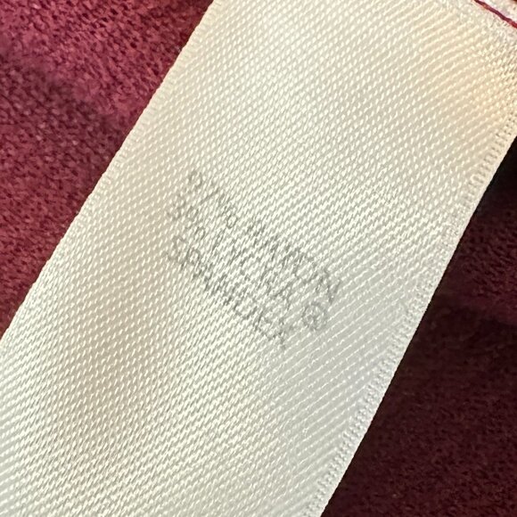 J. Jill Wearever Collection Burgundy Long Sweater Cardigan Women's MEDIUM - Picture 6 of 6